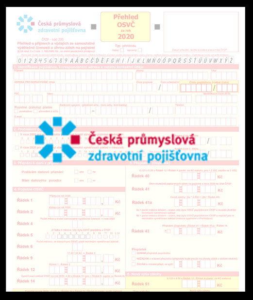 205 - ČPZP (Česká průmyslová zdravotní pojišťovna)
